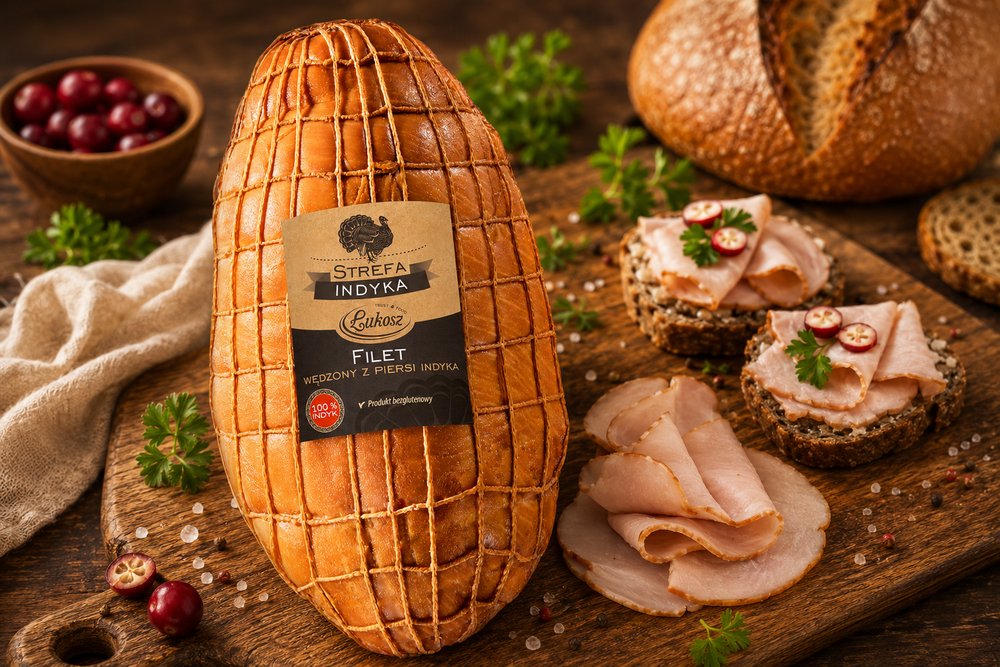 Filet wędzony z piersi indyka