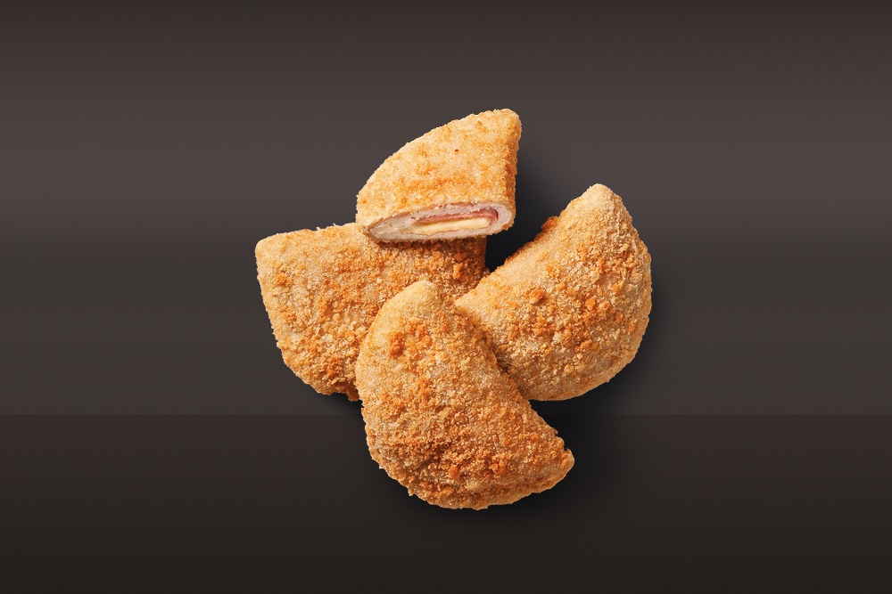 Cordon bleu z indyka z szynką z indyka i serem topionym