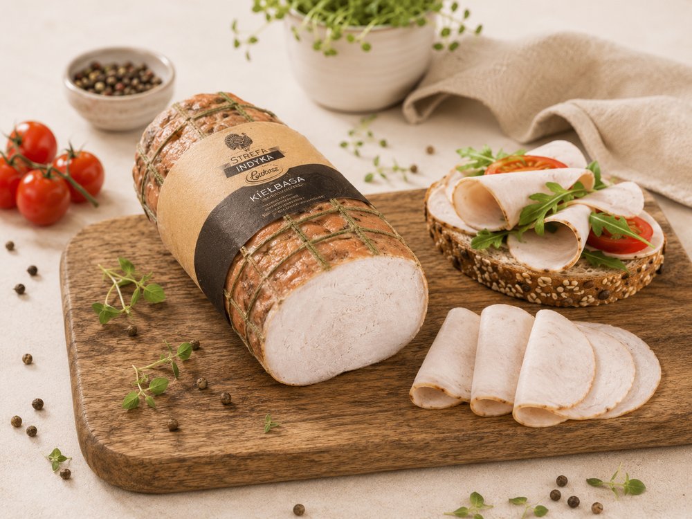 Kiełbasa sucha z indyka